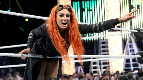 Wallpaper People Redhead Dyed Hair Wwe Singing Becky Lynch