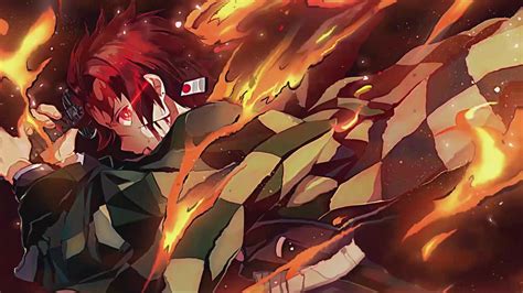 Tanjiro Dance Of The Fire God Live Wallpaper Wallpaperwaifu