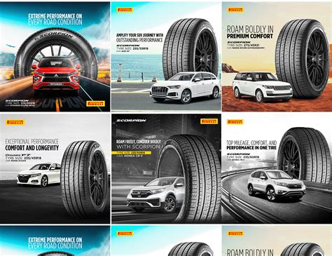 Car Tire Social Media Ads Instagram Post On Behance