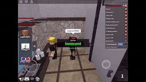 Mar 16, 2021 · go to this link: UNLIMITED KNIVES - Murder mystery 2 code - Roblox ! + A ...