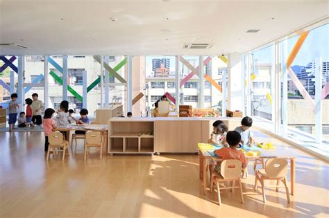 Emmanuelle Moureauxs Kindergarten In Japan Uses Shikiri To Divide