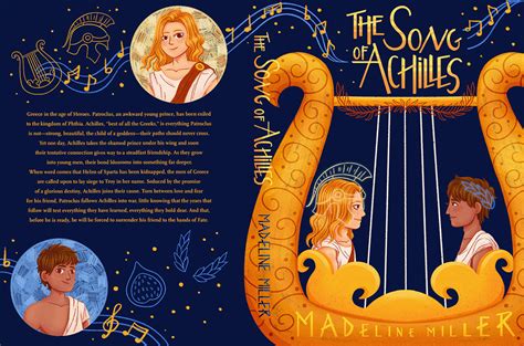 The Song Of Achilles Book Cover Design On Behance