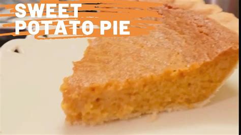 A Delicious Condensed Milk Sweet Potato Pie Youtube Sweet Potato Pie Sweet Potato Pie