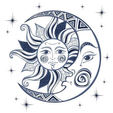 Sun And Moon Mandala Svg Free For Cricut Easy To Edit