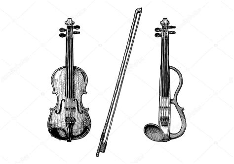 Classical And Electric Violins Stock Vector By ©suricoma 115485652