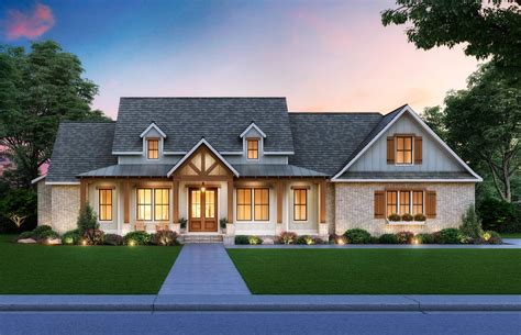 Stylish House Plans with Brick Curb Appeal for 2021 | Remodeling