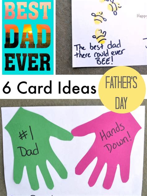Happy fathers day calligraphy greeting card and sale poster background. Father's Day Card Ideas - Simple Play Ideas