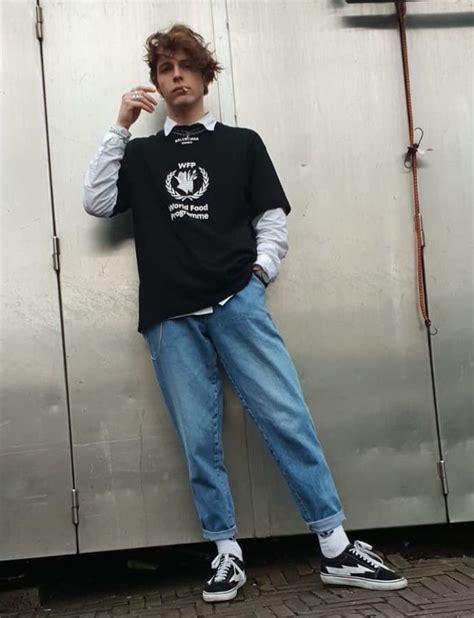 Streetwear Men Outfits 90s Fashion Men Retro Outfits