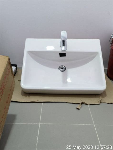 Hdb Bto Basinsink With Mixer Tap Furniture And Home Living Bathroom