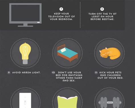21 Tips For A Better Nights Sleep Infographic Best Infographics