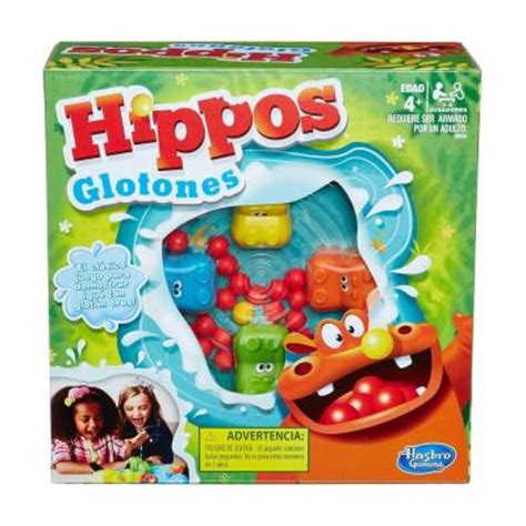 Hasbro gaming b2176 operando clásico. Juego de mesa Hasbro Gaming hippos glotones 1 pza | Walmart