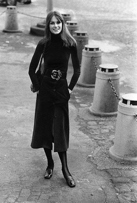 Jean In Givenchy ‘70 Shrimpton Jean Shrimpton 70s Fashion