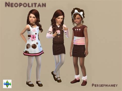 The Best Clothing By Persephaney Sims 4 Children Sims 4 Clothing
