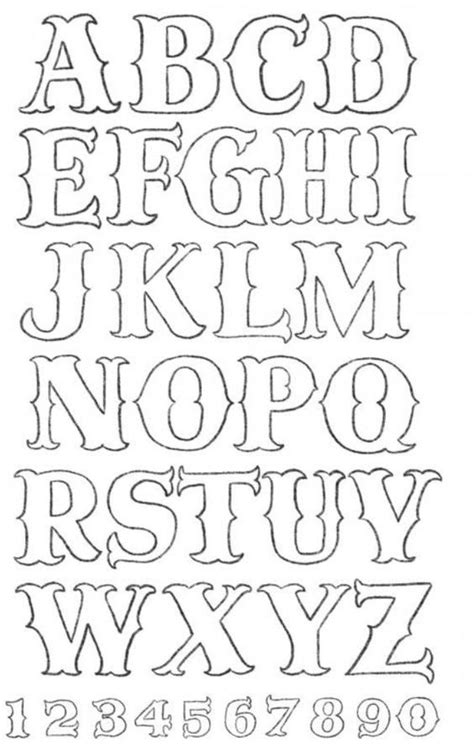 Pin By Crystal Busse On Tattoo Stencils In 2024 Lettering Alphabet