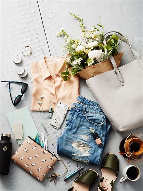 Out And About Designlovefest Fashion Flatlay Styling Flatlay