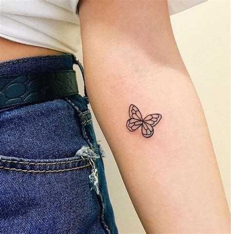 Simple Small Butterfly Outline Tattoo 44 Butterfly Tattoo Designs For