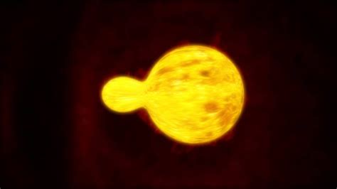 Artists Impression Of The Yellow Hypergiant Star Hr 5171