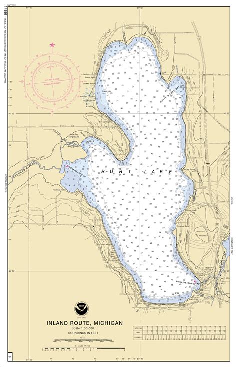 Inland Route Nautical Chart ΝΟΑΑ Charts Maps