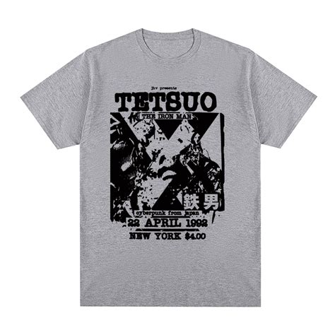 Tetsuo The Iron Man Vintage T Shirt Japanese Movie Cotton Shinya