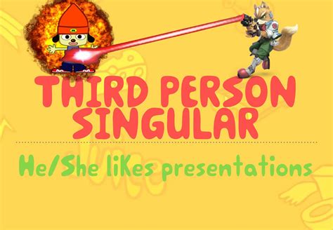 Third Person Singular - Presentations - A Fox In Japan