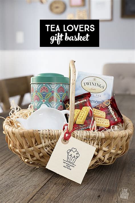 Tea Gift Basket For The Tea Lover Live Laugh Rowe