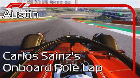 Carlos Sainz S Onboard Pole Lap Austin Cota 2022 Assetto Corsa YouTube