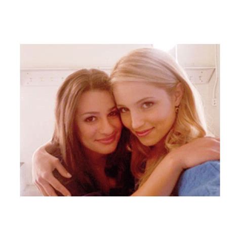 Achele Tumblr Found On Polyvore Featuring Polyvore Glee Dianna Agron Lea Michele Faberry