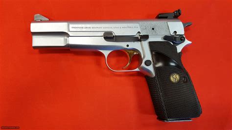 Browning Hi Power Silver Chrome 40