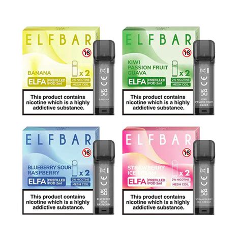 Elf Bar Elfa Pro Prefilled Pods Device Vapepuffsuk