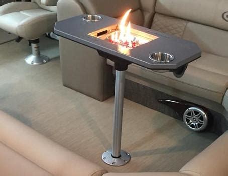 (specifications may vary by engine) grand mariner. Pedestal Pontoon Fireplace - Pontoon It!