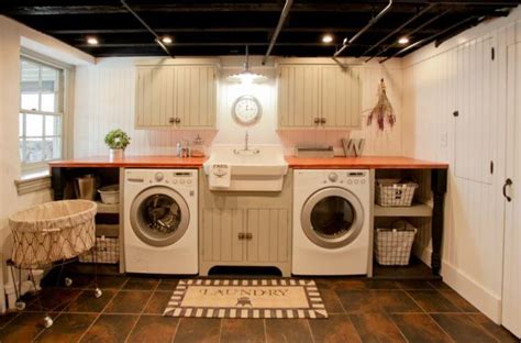 Our home is almost 100 years old and while i've seen scarier basements than ours, it definitely wasn't glamorous. 13+ Best of The Best Basement Laundry Room Design Ideas