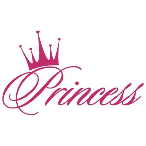 Pin By Elisa Bradley On Decals Princess Tattoo Princess Crown