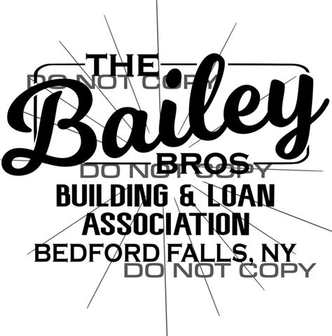 Bailey Brothers Svg Its A Wonderful Life Etsy