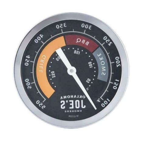 Oklahoma Joe Round Grill Thermometer Smokers Bbq 3