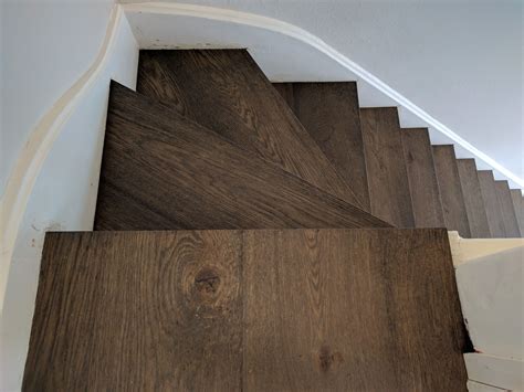Stairs Clad In Dark Wooden Flooring Can Create A Very Dramatic Look