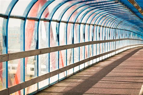 Glass Covered Walkway Photograph By Tom Gowanlock Pixels