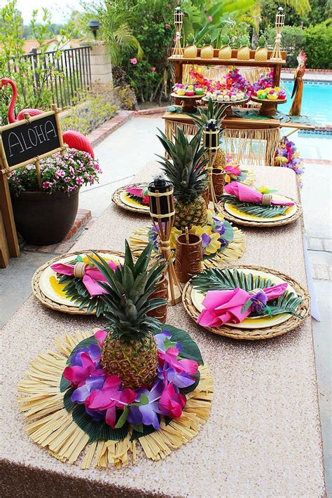 fun365 craft party wedding classroom ideas and inspiration hawaiian party decorations
