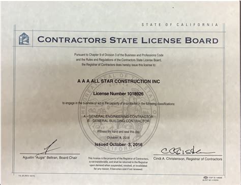 License Local Licensed Contractor