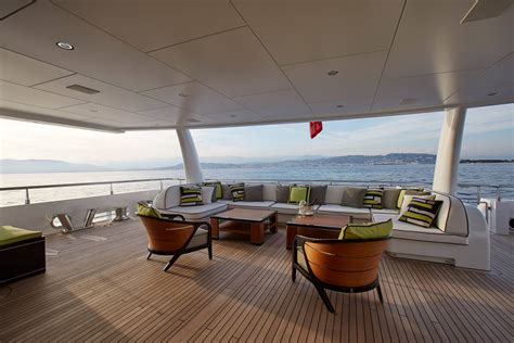 199 Limited Edition Aft Seating Area Luxury Yacht Browser By