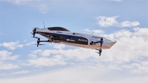 Worlds First Flying Racing Electric Car Makes Historic First Flight