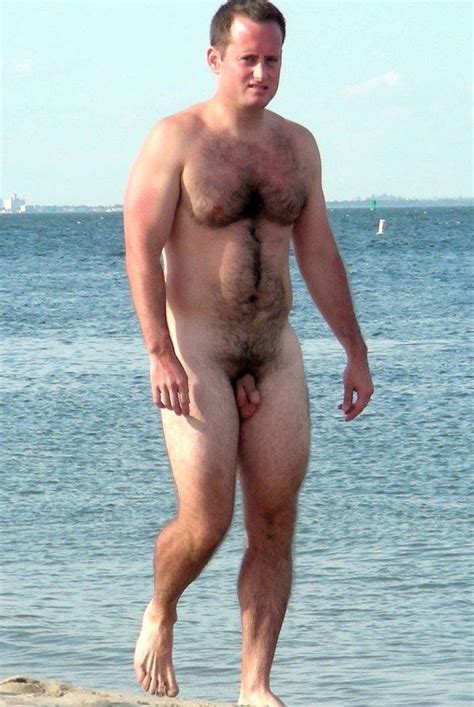 Nude Hairy Men And Women On Beach