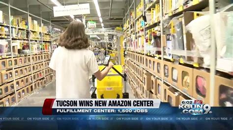 Amazon To Hire 1500 At New Tucson Center Youtube