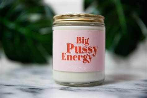 Big Pussy Energy Candle Girl Boss Boss Bitch Boss Bitch Etsy