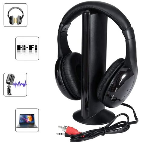 Wireless Tv Headphones Home Headset With Stand For Tv Watchingtv Over