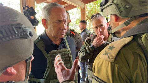Israel Hamas War Pm Netanyahu Visits Soldiers On Gaza Border Says
