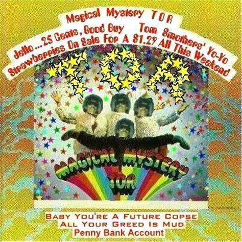 *we consider a beatles song to. Album Cover Parodies of Beatles - Magical Mystery Tour