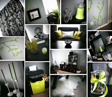 It is coined from a citrus fruit called limes. lime green black and white damask office home decor DIY ...