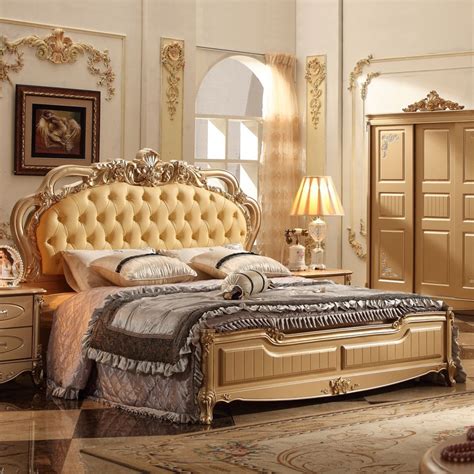 The bonanza collection is a smart choice for your bedroom furniture now and as the years go by. Classical Italian Bedroom Set With Good Quality-in Bedroom ...