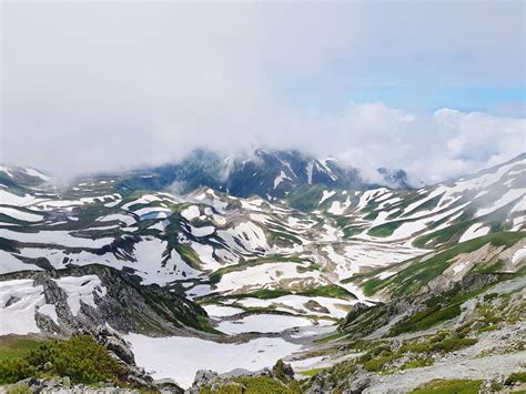 View From The Summit Of Mt Tateyama In Japan Last Summer Really One