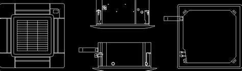 Clim daikin in AutoCAD | CAD download (50.43 KB) | Bibliocad